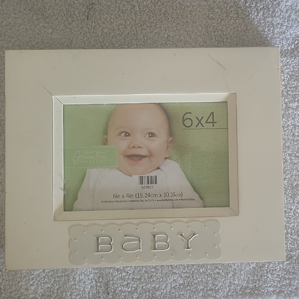 Hobby Lobby Cream Baby Picture Frame